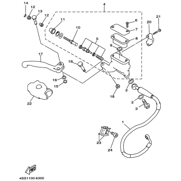 FRONT MASTER CYLINDER