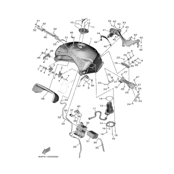 FUEL TANK 2 (FOR CAL)