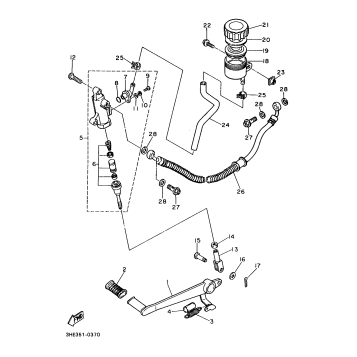 REAR MASTER CYLINDER