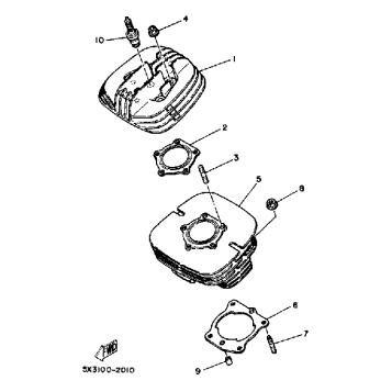 CYLINDER HEAD-CYLINDER