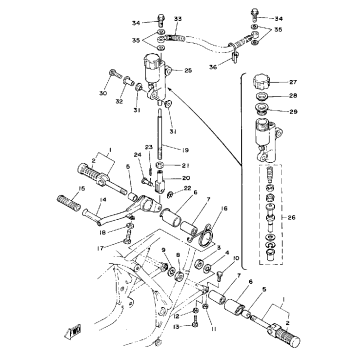REAR MASTER CYLINDER