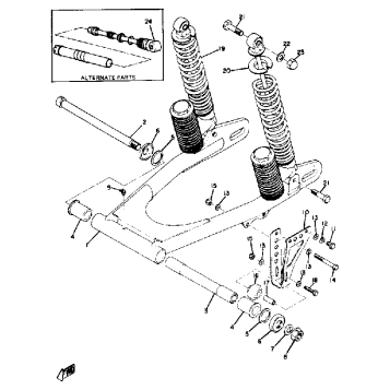 REAR ARM - REAR CUSHION