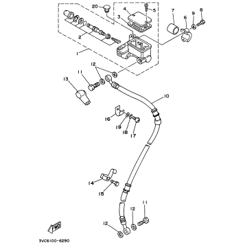 FRONT MASTER CYLINDER