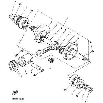 CRANKSHAFT PISTON