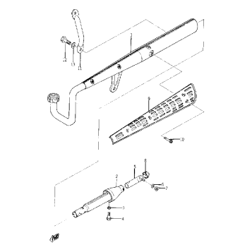 MUFFLER (2) (OPTIONAL PARTS)