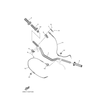 STEERING HANDLE CABLE