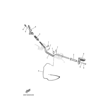 STEERING HANDLE & CABLE