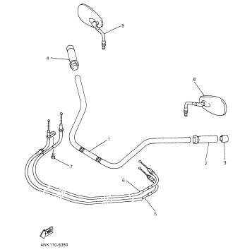 STEERING HANDLE CABLE