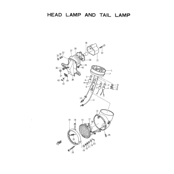 HEAD LAMP AND TAIL LAMP