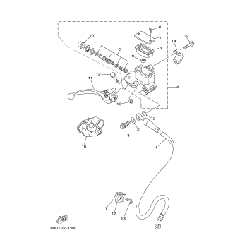 FRONT MASTER CYLINDER