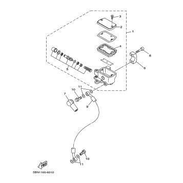 FRONT MASTER CYLINDER