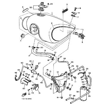 FUEL TANK XV1100SC TC