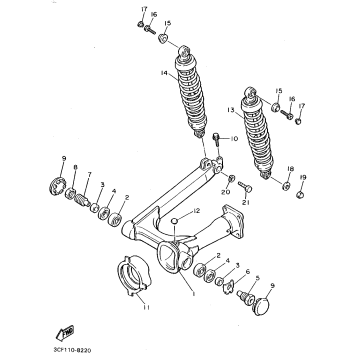 REAR ARM SUSPENSION