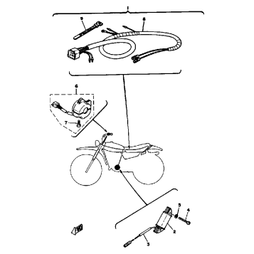LIGHTING KIT (TAILLIGHT) MX100H - J - K