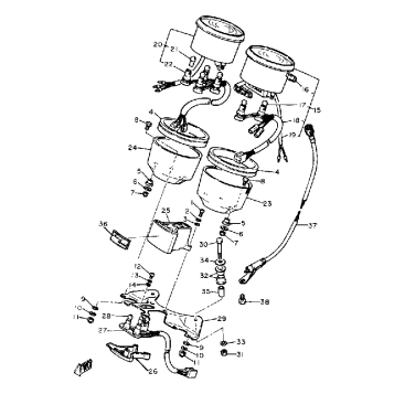 SPEEDOMETER TACHOMETER