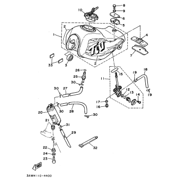 FUEL TANK CALIFORNIA ONLY