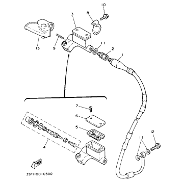 FRONT MASTER CYLINDER