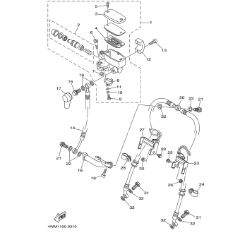 FRONT MASTER CYLINDER