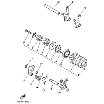 SHIFT CAM - SHIFT FORK