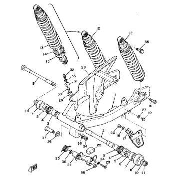 REAR ARM - REAR CUSHION