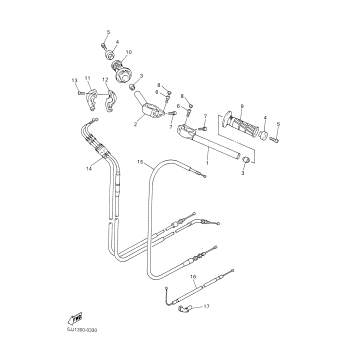 STEERING HANDLE CABLE