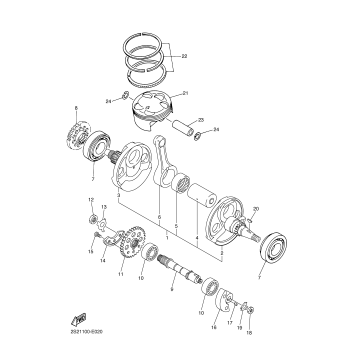 CRANKSHAFT PISTON