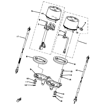 SPEEDOMETER TACHOMETER
