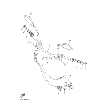STEERING HANDLE & CABLE