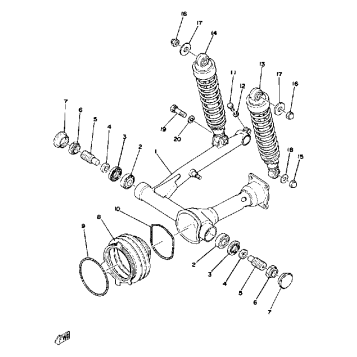 REAR ARM - REAR CUSHION