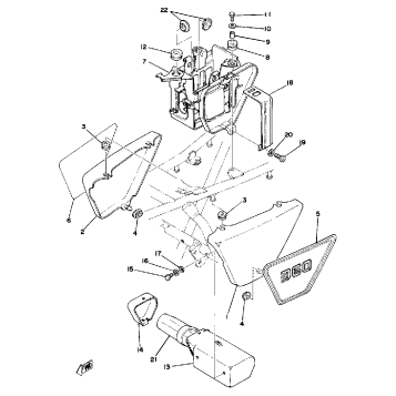 SIDE COVER BATTERY BOX