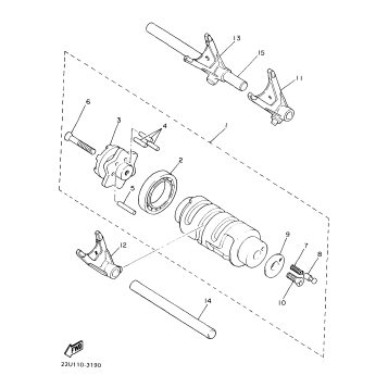 SHIFT CAM SHIFT FORK