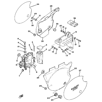 SIDE COVER - BATTERY BOX