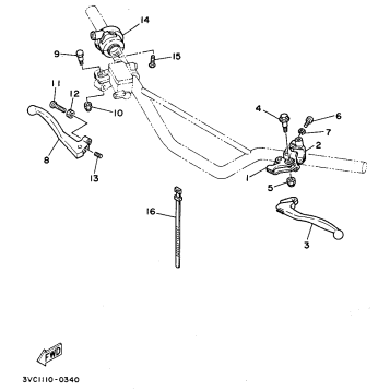 HANDLE SWITCH - LEVER