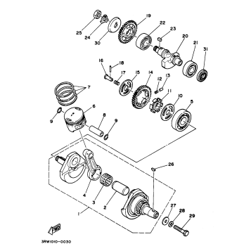 CRANKSHAFT PISTON