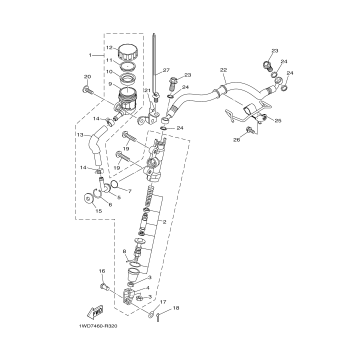 REAR MASTER CYLINDER