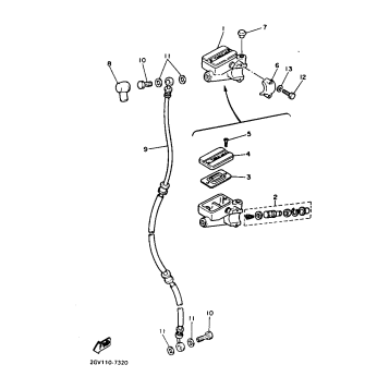 FRONT MASTER CYLINDER