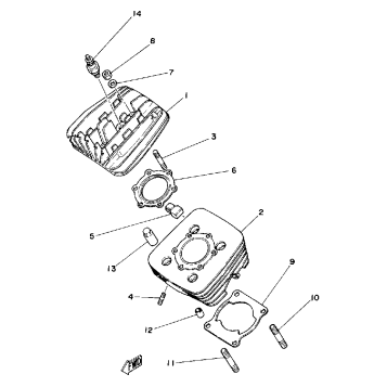CYLINDER HEAD-CYLINDER