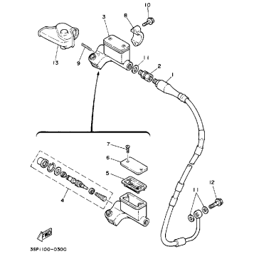 FRONT MASTER CYLINDER
