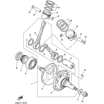 CRANKSHAFT PISTON