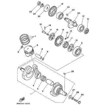 CRANKSHAFT PISTON