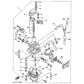CARBURETOR NON CALIFORNIA