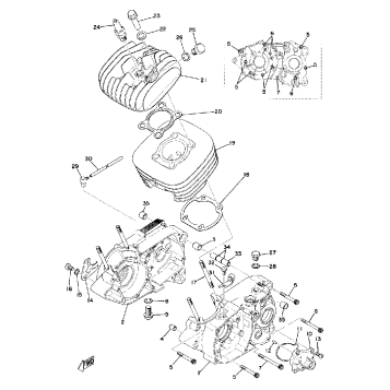 CRANKCASE - CYLINDER