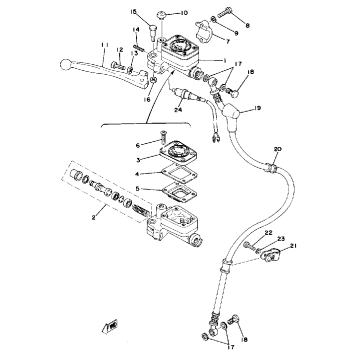 MASTER CYLINDER - BRAKE HOSE