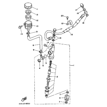 REAR MASTER CYLINDER