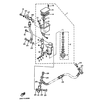 REAR MASTER CYLINDER