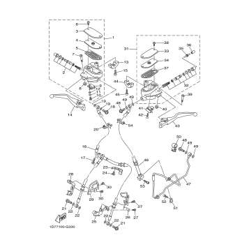 FRONT MASTER CYLINDER