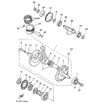CRANKSHAFT - PISTON