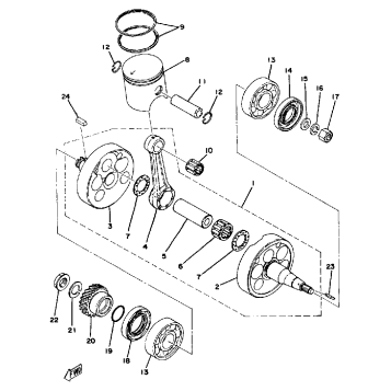 CRANKSHAFT PISTON