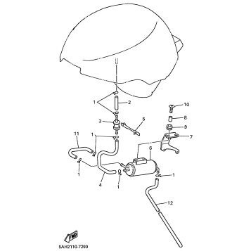 FUEL TANK 2 RLC ONLY