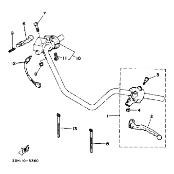 HANDLE SWITCH - LEVER